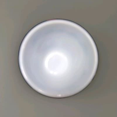 VINTAGE HAZEL ATLAS MILK GLASS APPLE SMALL 5 1/4" TALL MIXING BOWL! - Thumbnail 5