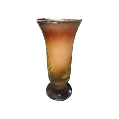 Antique Hand Painted In Portugal Porcelain Vase sign PV 1904 Country Scene - Thumbnail 4