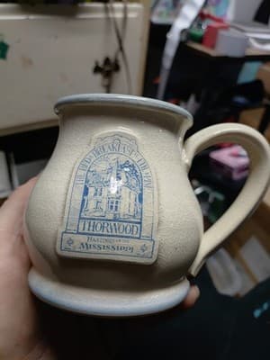 Vintage Heritage Designs Deneen Pottery Thorwood Hastings MN B&B Stoneware Mug - Image 1