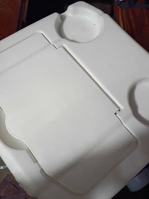 New Igloo Quantum 12 Qt Cooler & Ozark Trail 21pc Camping Table Setting Set Blue - Thumbnail 9