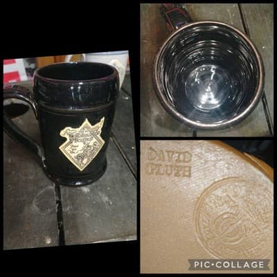 1988 Minnesota Renaissance Festival Beer Mug Stein David Pluth Signed Vintage - Image 1