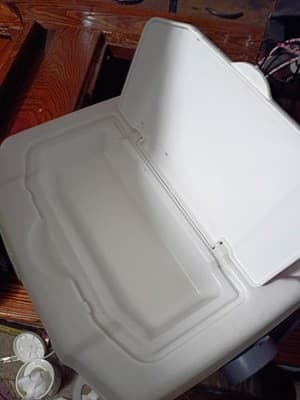 New Igloo Quantum 12 Qt Cooler & Ozark Trail 21pc Camping Table Setting Set Blue - Thumbnail 8