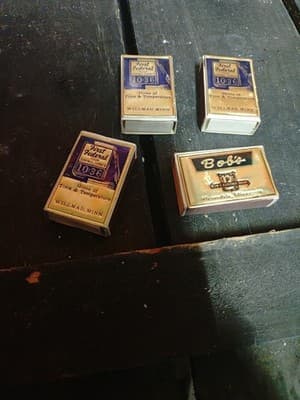 Lot of 4 Vintage Advertising Matchboxes - First Federal Savings Willmar MN &... - Image 1