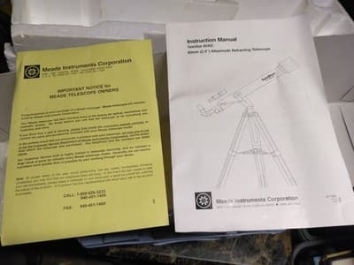 Vintage Meade Telestar 60AZ Telescope - Thumbnail 4