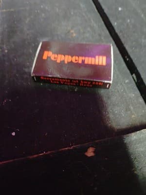 Vtg Peppermill Restaurant Matchbox Serramonte Daly City CA - 19 Matches... - Image 1