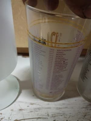 Vintage Horse Racing Glass Lot of 4 - 1986 Smile Breeders’ Cup & Kentucky Derby - Thumbnail 7