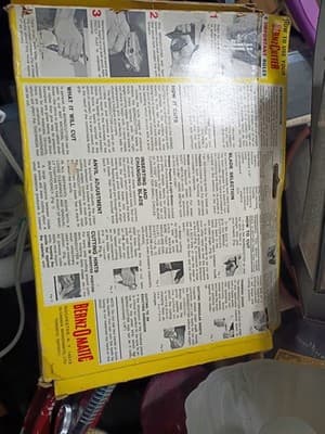 Vintage Bernzomatic BernzCutter Multi-Purpose Cutting Tool w/ 3 Blades - NOS - Image 1