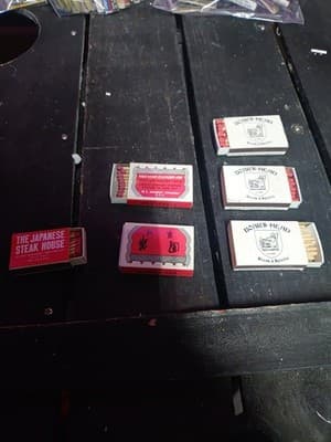 Lot of 6 Vintage NYC Restaurant Matchboxes - NEW/Unstruck - Hwa Yuan,... - Image 1