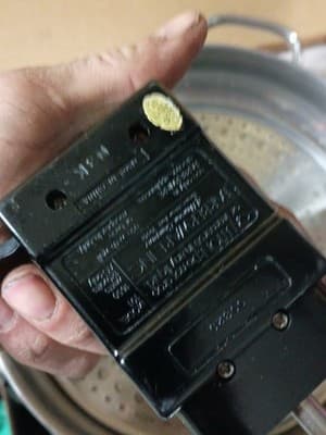 Vintage Farberware 344A Electric Skillet Stainless Steel w/ Lid Rack & Cord USA - Thumbnail 8