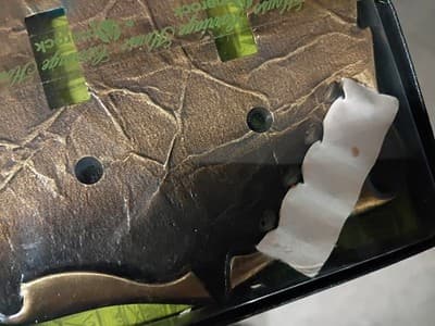 Lot of 9 Vintage Amerock Switch Plates - MCM Antique Copper - NOS Carriage House - Thumbnail 6