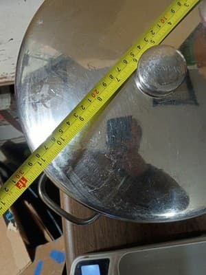 Vintage Farberware 344A Electric Skillet Stainless Steel w/ Lid Rack & Cord USA - Thumbnail 14