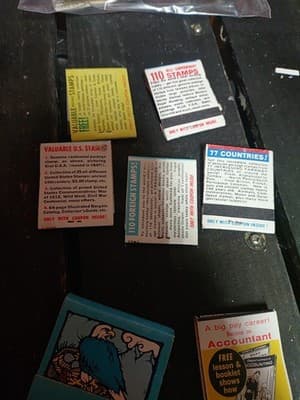 Lot of 20 Vintage Matchbooks FULL UNSTRUCK Sears Driving School King Edward... - Thumbnail 8