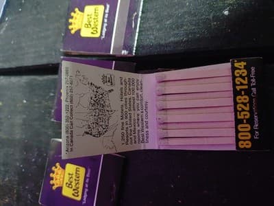 11 Vtg South Dakota Matchbooks UNSTRUCK Lot - Heritage Inn, Best Western, SD... - Thumbnail 3