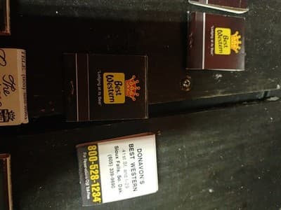 11 Vtg South Dakota Matchbooks UNSTRUCK Lot - Heritage Inn, Best Western, SD... - Thumbnail 4