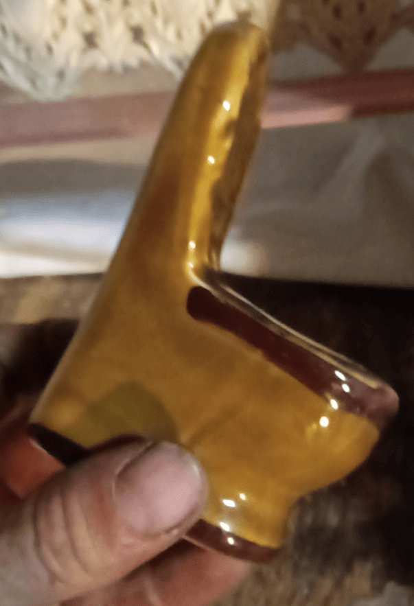 Rest Your Ash Toilet Florida Souvenir Ceramic Ashtray Alligator Vintage 1960s - Thumbnail 4