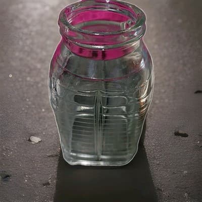 Vintage Osterizer Oster 5 Cup Square Glass Blender Jar Replacement - No Handle - - Thumbnail 2