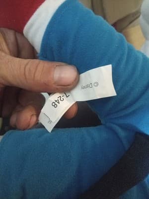 MICKEY MOUSE 20” Football Player Plush Toy Disney By Toy Factory!! - Thumbnail 7