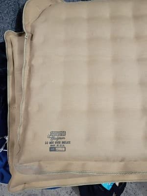 Vintage Converse Hodgman Air Mattress Pair No. 3604 3605 + Pump - TESTED 72HR - Thumbnail 8