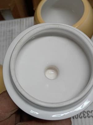 Tabletops Unlimited Yellow Stoneware Completer Set - 6pc Remaining - Read Notes - Thumbnail 4