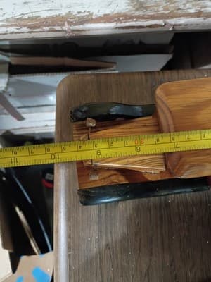 Vintage Handmade Wooden Stake Bed Truck 11" - Mid Century Folk Art Toy Decor - Thumbnail 9