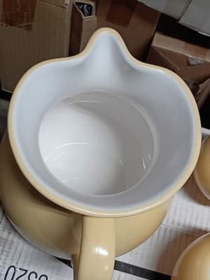 Tabletops Unlimited Yellow Stoneware Completer Set - 6pc Remaining - Read Notes - Thumbnail 12