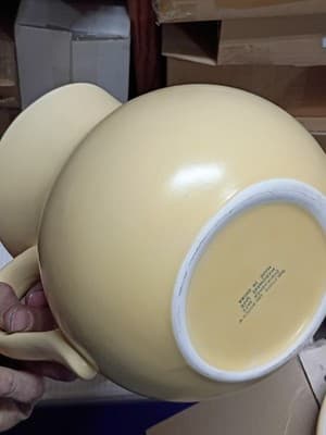 Tabletops Unlimited Yellow Stoneware Completer Set - 6pc Remaining - Read Notes - Thumbnail 10