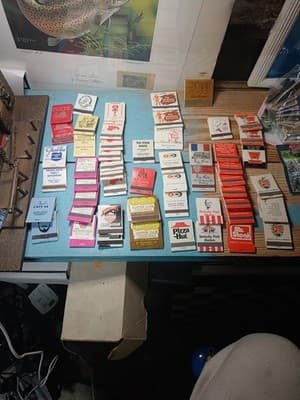 Lot of 53 Vintage Advertising Matchbooks - Unstruck - Restaurant & Supper Club - Image 1