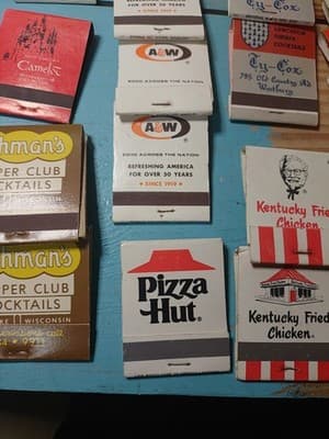 Lot of 53 Vintage Advertising Matchbooks - Unstruck - Restaurant & Supper Club - Thumbnail 13