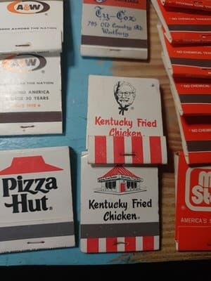 Lot of 53 Vintage Advertising Matchbooks - Unstruck - Restaurant & Supper Club - Thumbnail 14