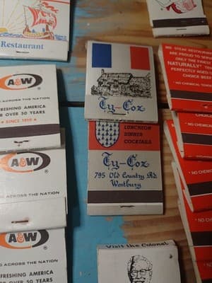 Lot of 53 Vintage Advertising Matchbooks - Unstruck - Restaurant & Supper Club - Thumbnail 15