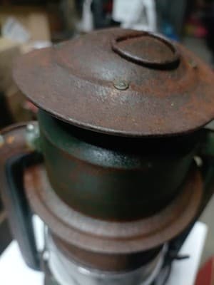 Vintage Paulus Leader No. 2 Cold Blaster Kerosene Lantern – Complete - Thumbnail 2