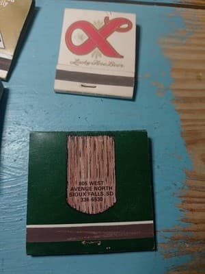 Vintage Lot of 14 Matchbooks - UNSTRUCK - 1960s-80s Advertising WI IL Blatz Kent - Thumbnail 9