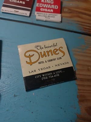 Lot of 14 Vintage Matchbooks UNSTRUCK Las Vegas Casino Stardust Dunes King... - Thumbnail 7