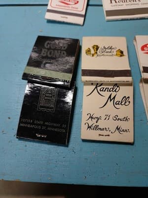 Lot of 30 Vintage Matchbooks - Unstruck NOS - Mid-Century Advertising - Mixed - Thumbnail 4