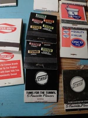Lot of 30 Vintage Matchbooks - Unstruck NOS - Mid-Century Advertising - Mixed - Thumbnail 7
