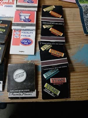 Lot of 30 Vintage Matchbooks - Unstruck NOS - Mid-Century Advertising - Mixed - Thumbnail 9