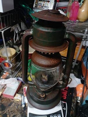 Vintage Paulus Leader No. 2 Cold Blaster Kerosene Lantern – Complete - Thumbnail 10