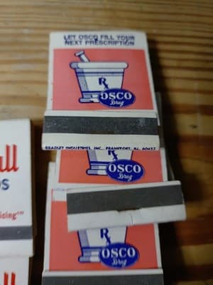 Lot of 30 Vintage Matchbooks - Unstruck NOS - Mid-Century Advertising - Mixed - Thumbnail 12