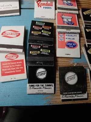 Lot of 30 Vintage Matchbooks - Unstruck NOS - Mid-Century Advertising - Mixed - Thumbnail 10