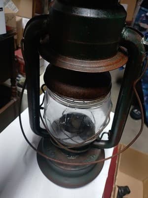 Vintage Paulus Leader No. 2 Cold Blaster Kerosene Lantern – Complete - Thumbnail 8