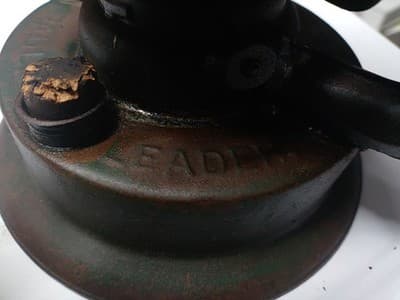 Vintage Paulus Leader No. 2 Cold Blaster Kerosene Lantern – Complete - Thumbnail 5