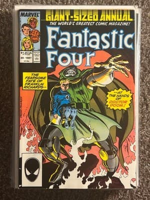 Marvel Fantastic Four Giant Sized Annual 20 1987 Doctor Doom Franklin Richards - Image 1