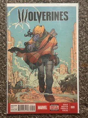 Marvel Wolverines Comic Book 009 Soule Nguyen Direct Edition Bonus Digital - Image 1