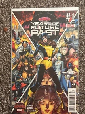Marvel Years of Future Past #1 Comic Book Direct Edition Bonus Digital Bennett - Image 1