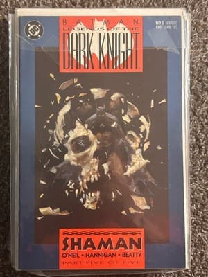 DC Comics Batman Legends of the Dark Knight No 5 Mar 1990 Shaman Part 5 ONeil - Image 1
