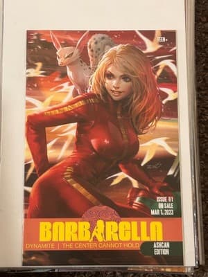 Dynamite Barbarella The Center Cannot Hold Ashcan Edition #1 2023 Teen+ Comic - Image 1