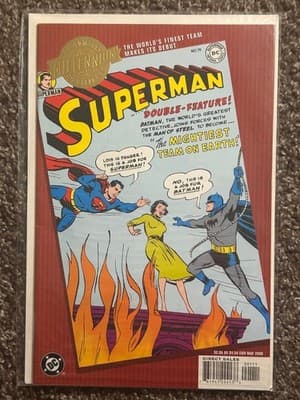 Superman DC Comics No 76 Millennium Edition Double Feature Comic May 2000 US - Image 1