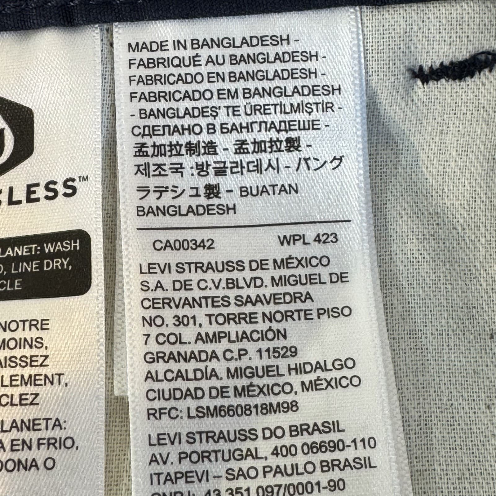 Levi's Men's Carrier Cargo Shorts 52 Navy 100% Cotton High-Rise Loose Fit - Thumbnail 9