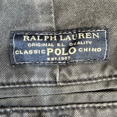 Ralph Lauren Polo Shorts Mens 34 Classic Chino Prospect Short Pockets Zip Fly - Thumbnail 3