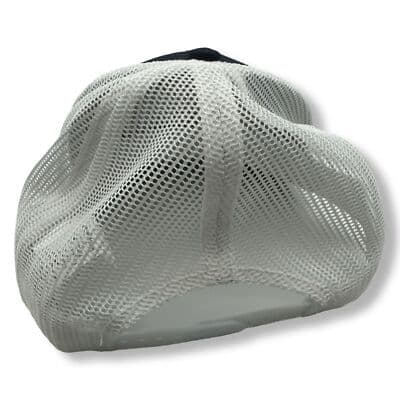 Georgia Tech Yellow Jackets Black White Mesh Adjustable Baseball Cap Hat H4 - Thumbnail 5